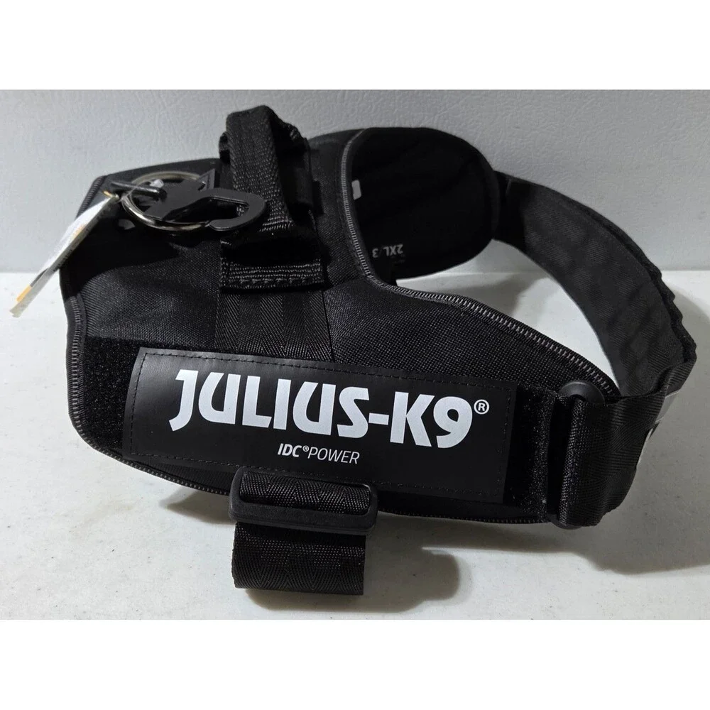 Julius K9 IDC Power Harness Black Size 2XL NWT